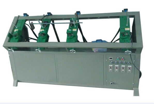 鐵線成型彎框機，全自動成型WKJ-2000方框機，寵物籠彎框機。